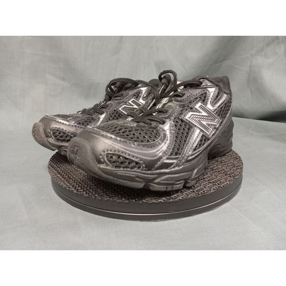 New Balance 740 Bungee Lace Sneakers PZ740BM Black Grey Kids Size 1 NEW NO BOX! - Picture 4 of 11